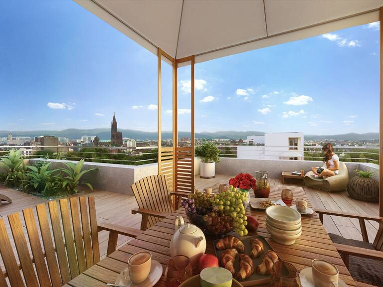  Grand attique 4pièces avec terrasses exceptionnelle de 44m² — photo 1