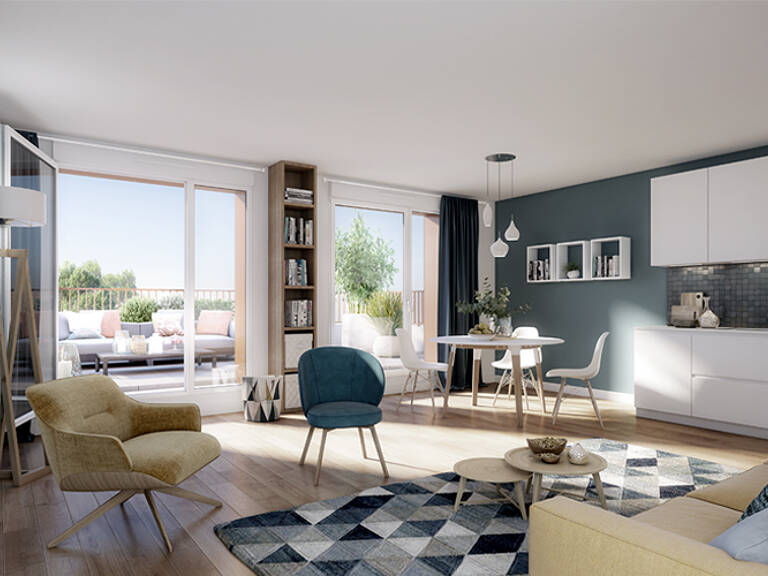 - Spacieux appartement de 105m2 avec sa superbe terrasse de 42m2 ! — photo 1