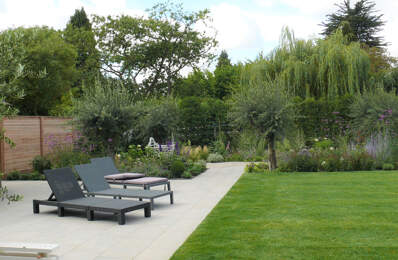 - EXTERIEUR TRIPLE EXPOSITION DE 206m², 3 CHAMBRES AVEC ACCES DIRECT SUR LE JARDIN, GRAND SEJOUR... — photo du bien