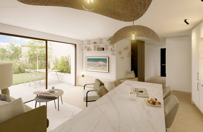 - EXTERIEUR TRIPLE EXPOSITION DE 206m², 3 CHAMBRES AVEC ACCES DIRECT SUR LE JARDIN, GRAND SEJOUR... — photo 2
