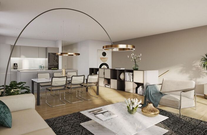 T3 SUPER PRIX! SALON SPACIEUX, TERRASSE, SDB EQUIPEE, RANGEMENTS...TOUT Y EST! — photo 2