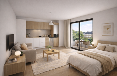 - Nancy – Beau studio / pièce de vie optimisée — photo du bien
