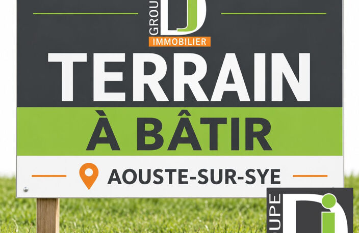 Terrain plat à bâtir de 650m2 à Aouste sur Sye — photo 3