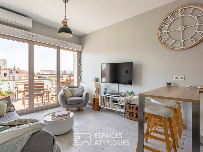 Appartement contemporain avec terrasse — photo 1