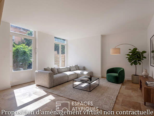 Duplex avec terrasse au coeur de la croix rousse — photo du bien