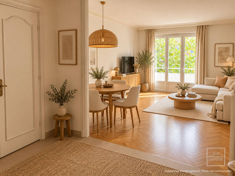 LYON 3, PREFECTURE, DERNIER ETAGE, 78.4m², BALCON — photo 1