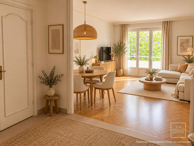 LYON 3, PREFECTURE, DERNIER ETAGE, 78.4m², BALCON — photo du bien
