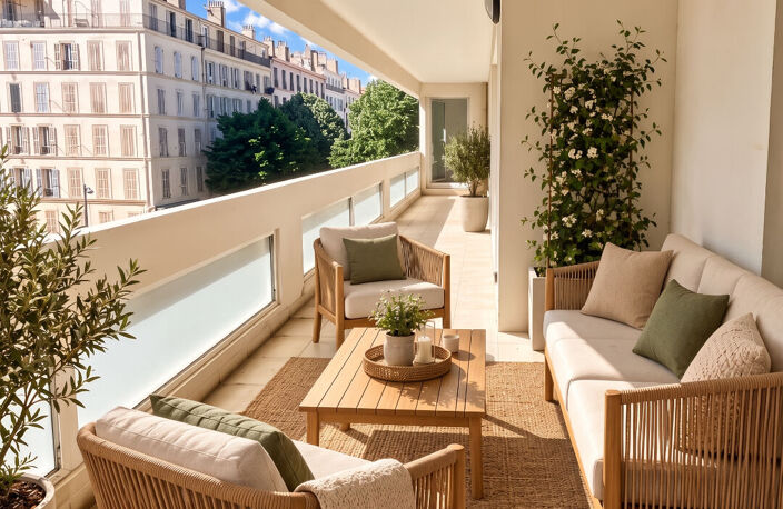 EXCLUSIVITE Lumineux T3 avec Terrasse au Coeur de la Joliette — photo 2