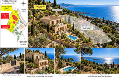 Villa Sete 4 pièce(s) 120 m2 piscine vue mer saint clair sud — photo du bien
