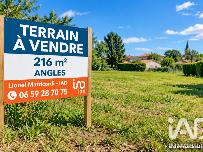 Vente Terrain à bâtir 216 m&sup2; — photo 1