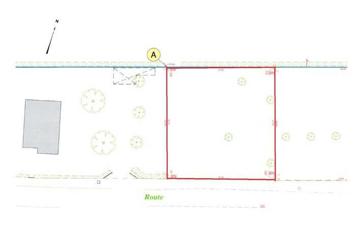 Vente Terrain à bâtir 750 m&sup2; — photo 3
