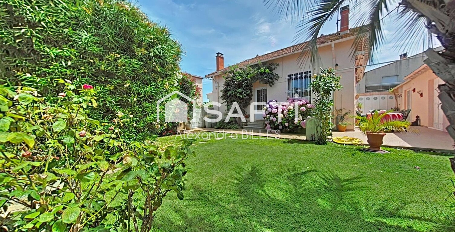 Maison de caractère plain-pied (106 m² surface utile totale avec dépendances), jardin paysager  et garage au cœur de Saint-Cyprien Village — photo 1