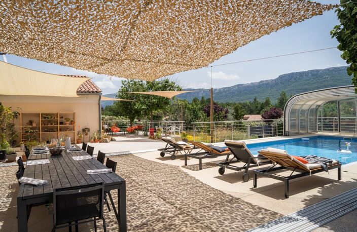 Maison moderne au calme des montagnes de Provence — photo 2