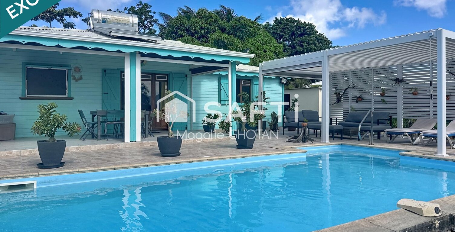Chaleureuse villa et piscine sur un terrain de 890m2 à Anse Bertrand — photo 1