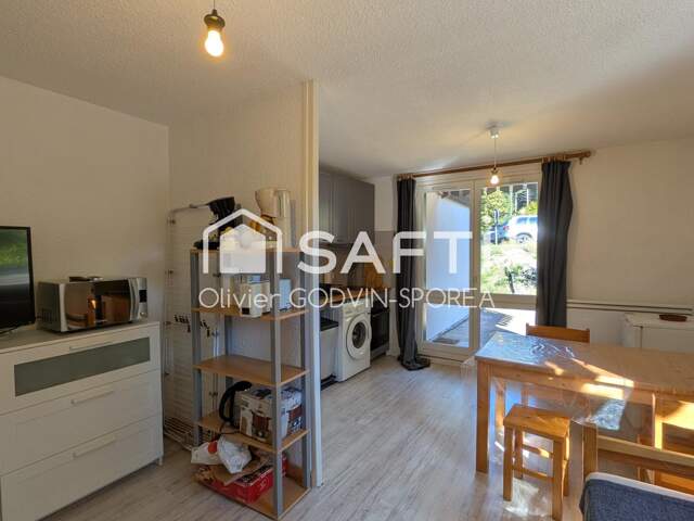 Grand studio avec terrasse privative — photo du bien