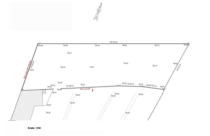 Terrain constructible de 805m2 au calme et proche centre-ville — photo 2