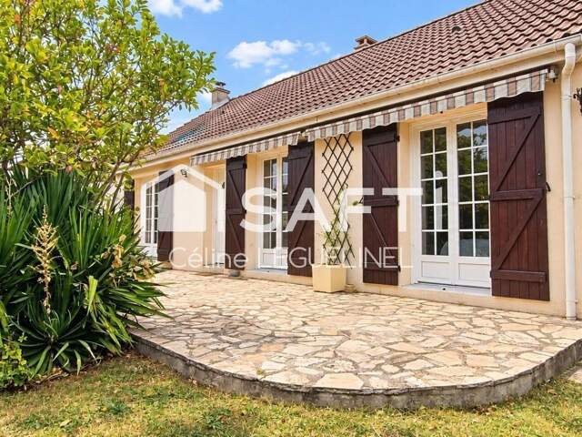 Vie de Plain-pied,  rénovée,  4 chambres, sous-sol aménagé, à 10 min de Houdan. — photo du bien