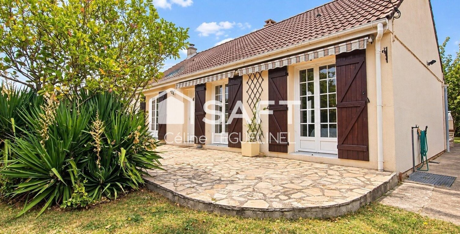 Vie de Plain-pied,  rénovée,  4 chambres, sous-sol aménagé, à 10 min de Houdan. — photo 1