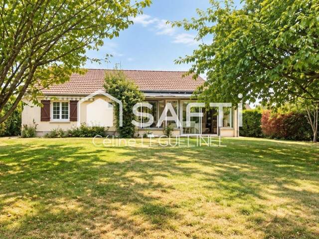 Vie de Plain-pied,  rénovée,  4 chambres, sous-sol aménagé, à 10 min de Houdan. — photo du bien
