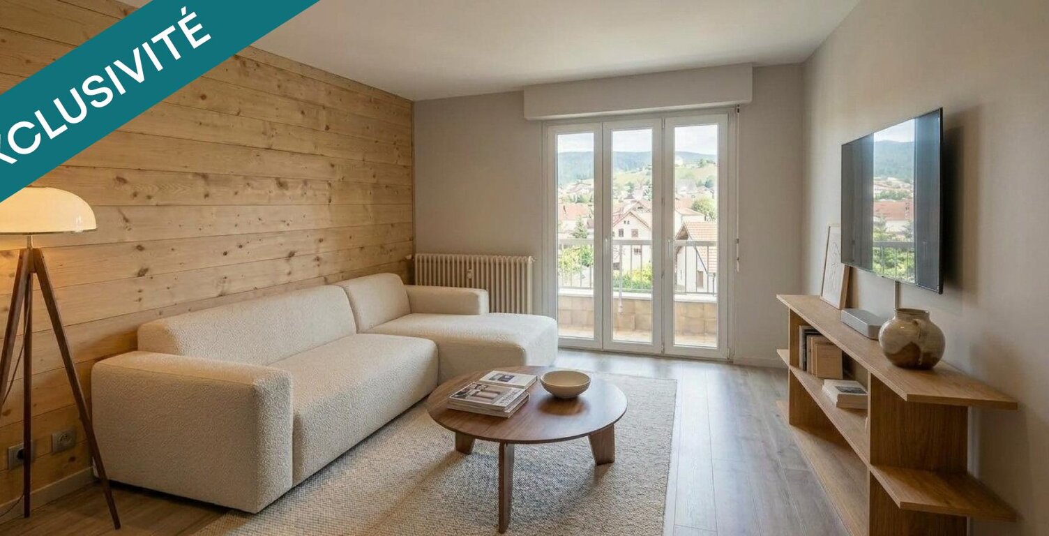 T3 lumineux de 69 m² à Pontarlier  4? et dernier étage — photo 1