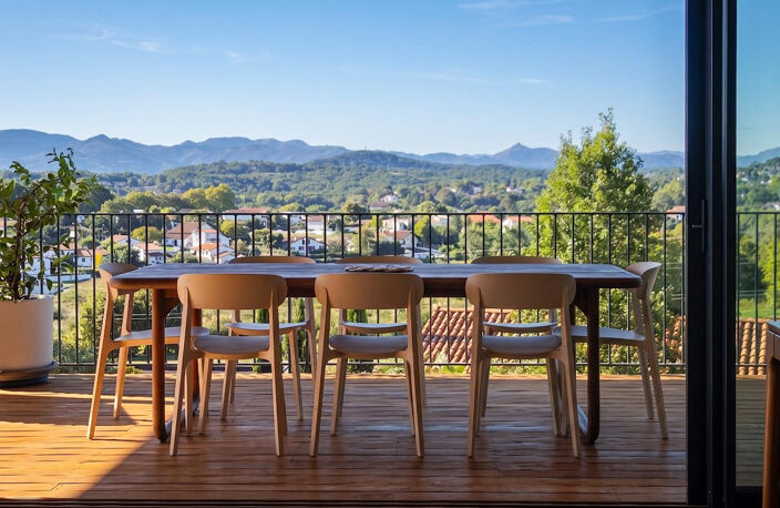 Villa d'architecte à Anglet, un balcon sur les montagnes bas — photo 4