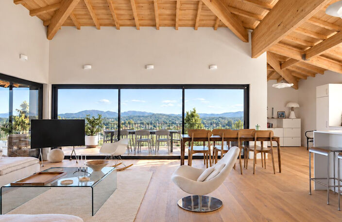 Villa d'architecte à Anglet, un balcon sur les montagnes bas — photo 5