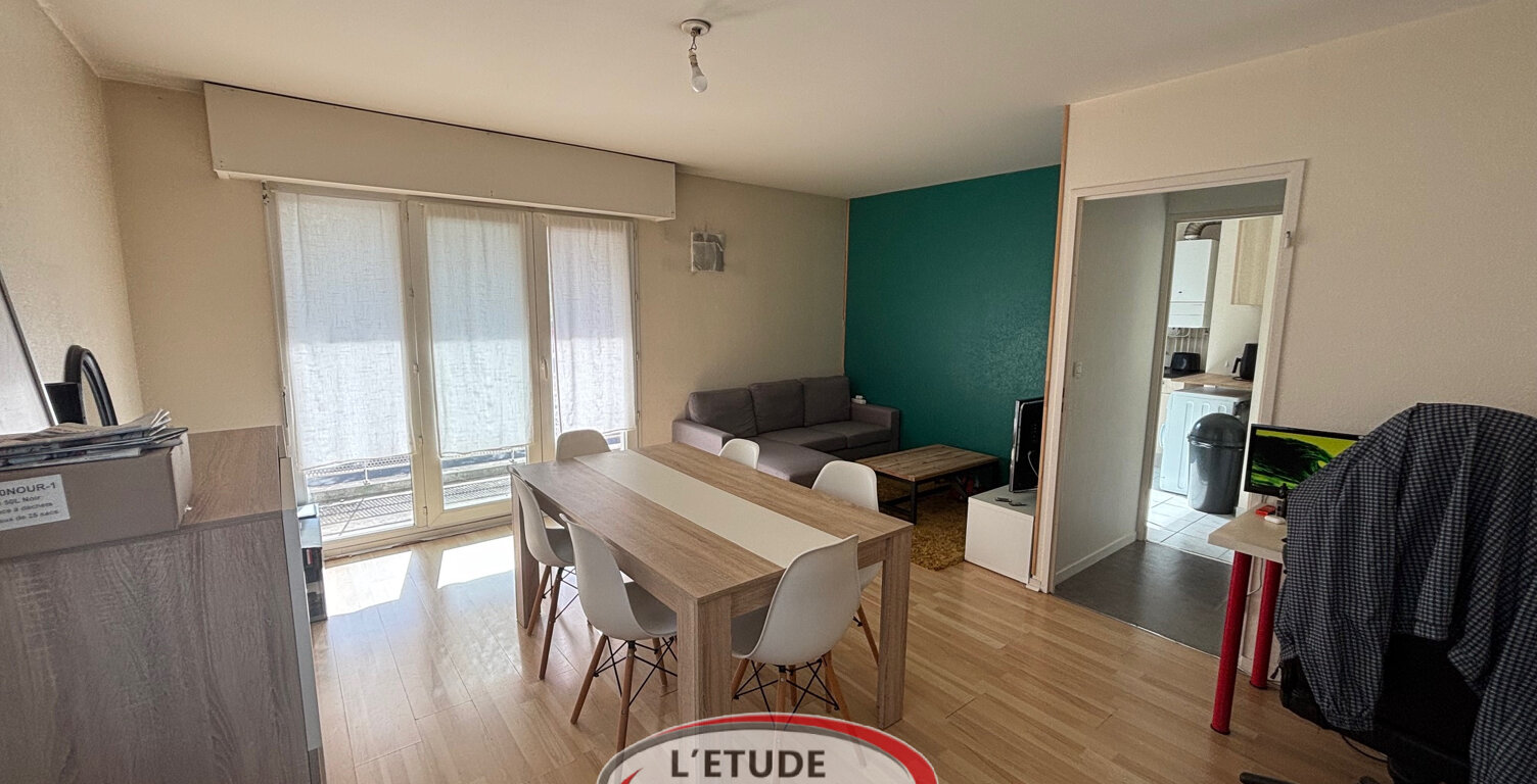 À louer   T2 avec balcon, cave et parking   Nantes Eraudière — photo 1