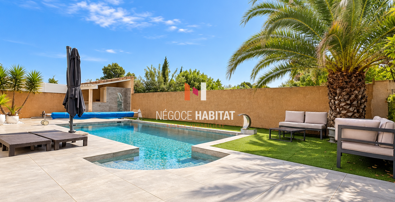 Villa T5 + mezzanine à vendre - Le Crès, terrain de 500 m2 a — photo 1