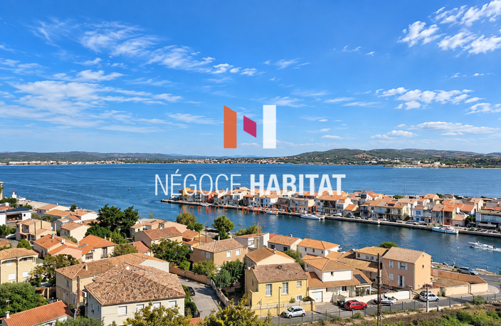 SETE - VUE ETANG ET MER - APPART. T3 DE 87 M2 DERNIER ÉTAGE — photo 2