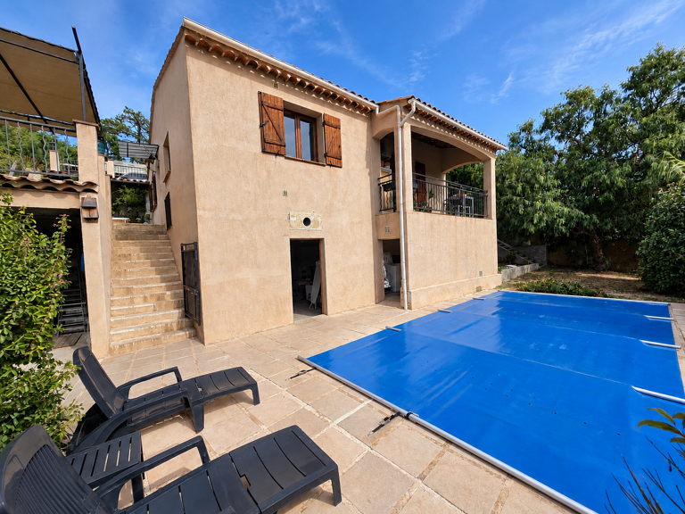 SAINT-MARTIN-DU-VAR   VILLA INDIVIDUELLE AVEC PISCINE, VUE D — photo 1