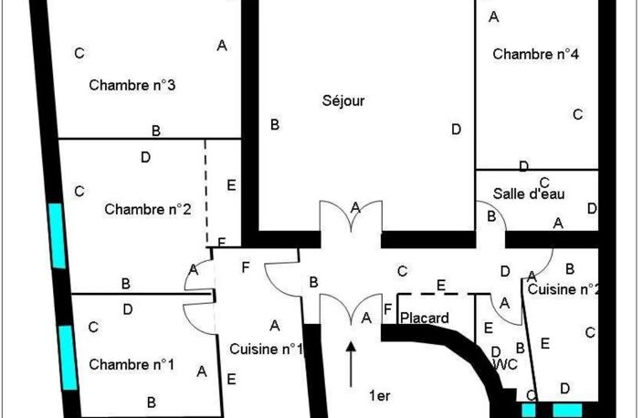 F5 à vendre rue Chateau d'eau 75010 Paris — photo 3