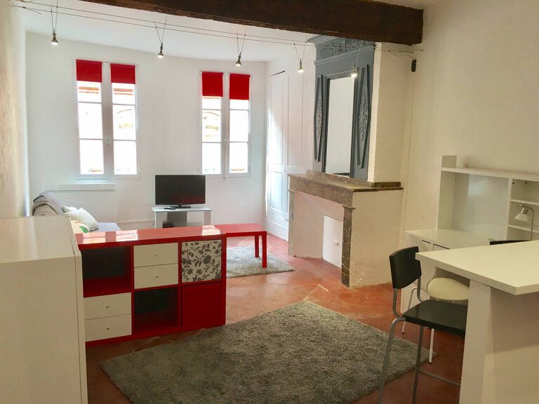 T1/studio tout meublé centre ville 30m2 carmes — photo 1
