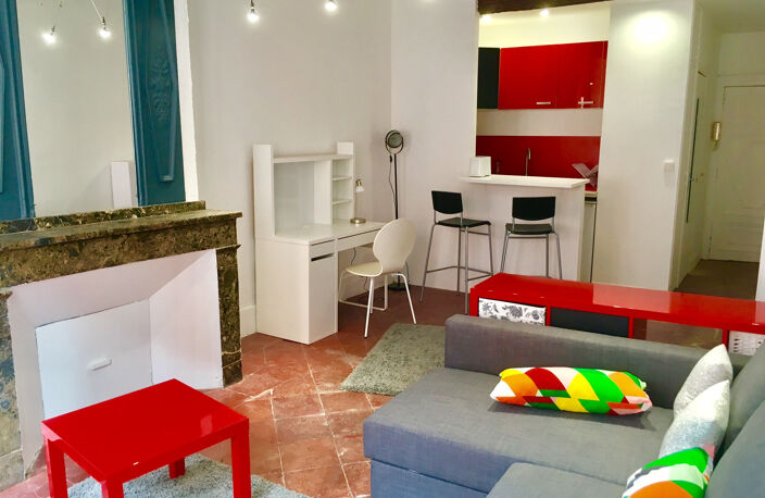 T1/studio tout meublé centre ville 30m2 carmes — photo 2