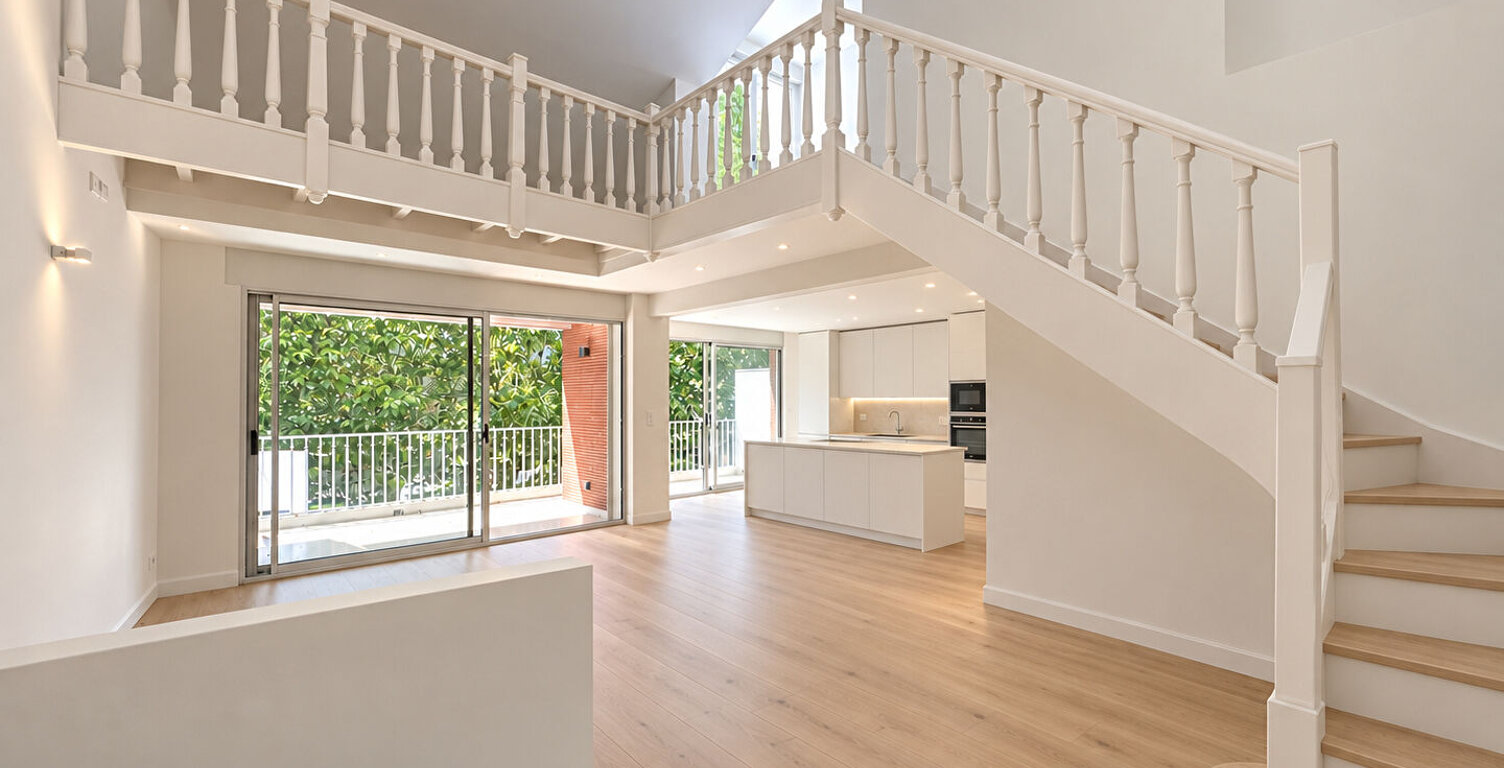 TOULOUSE - GRAND ROND - T4 DUPLEX, 3 TERRASSES, ASCENSEUR, CAVE — photo 1