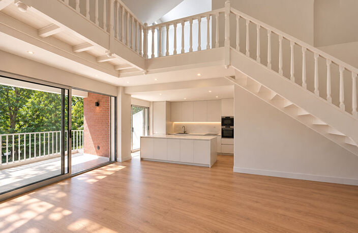 TOULOUSE - GRAND ROND - T4 DUPLEX, 3 TERRASSES, ASCENSEUR, CAVE — photo 2