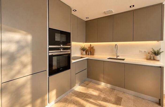 A VENDRE APPARTEMENT RESIDENCE BORD DE MER, 2 PIECES EN REZ-DE-JARDIN, PARKING PRIVE aux ISSAMBRES — photo 4