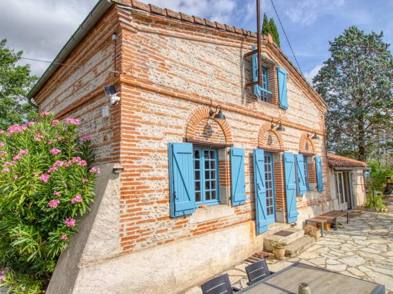 Maison de 1835 en brique et galets dans un environnement exceptionnel — photo 1