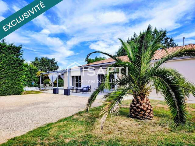 A vendre maison avec 4 chambres - terrain avec piscine - 1 logement indépendant — photo du bien