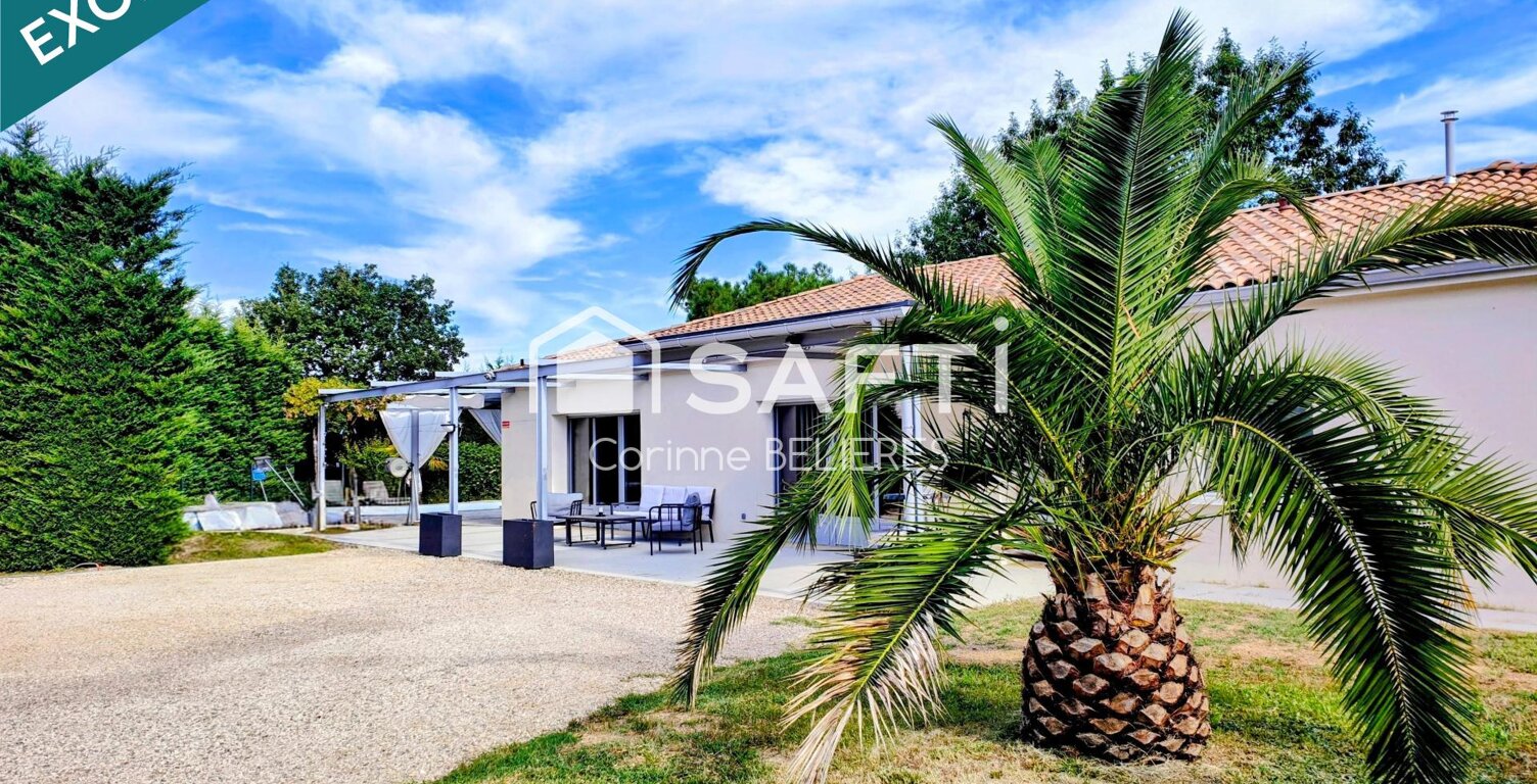 A vendre maison avec 4 chambres - terrain avec piscine - 1 logement indépendant — photo 1