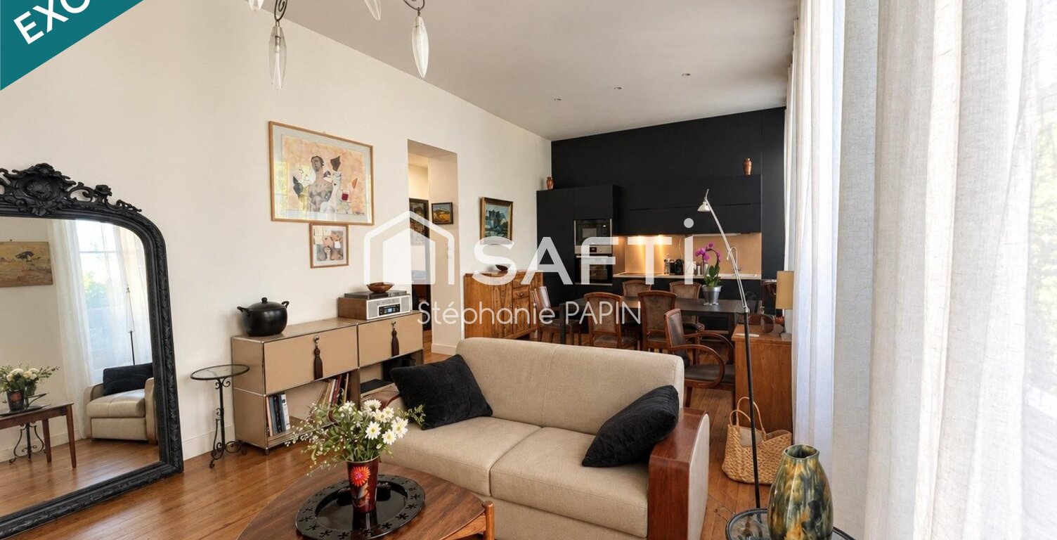 Quartier Chartrons : T3 alliant charme et confort — photo 1