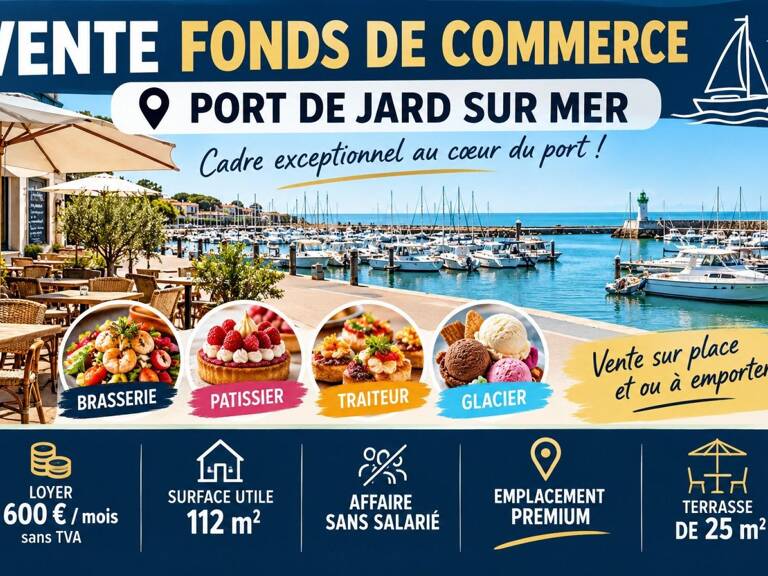 Fonds de commerce polyvalent à fort potentiel  Proche port de plaisance — photo 1
