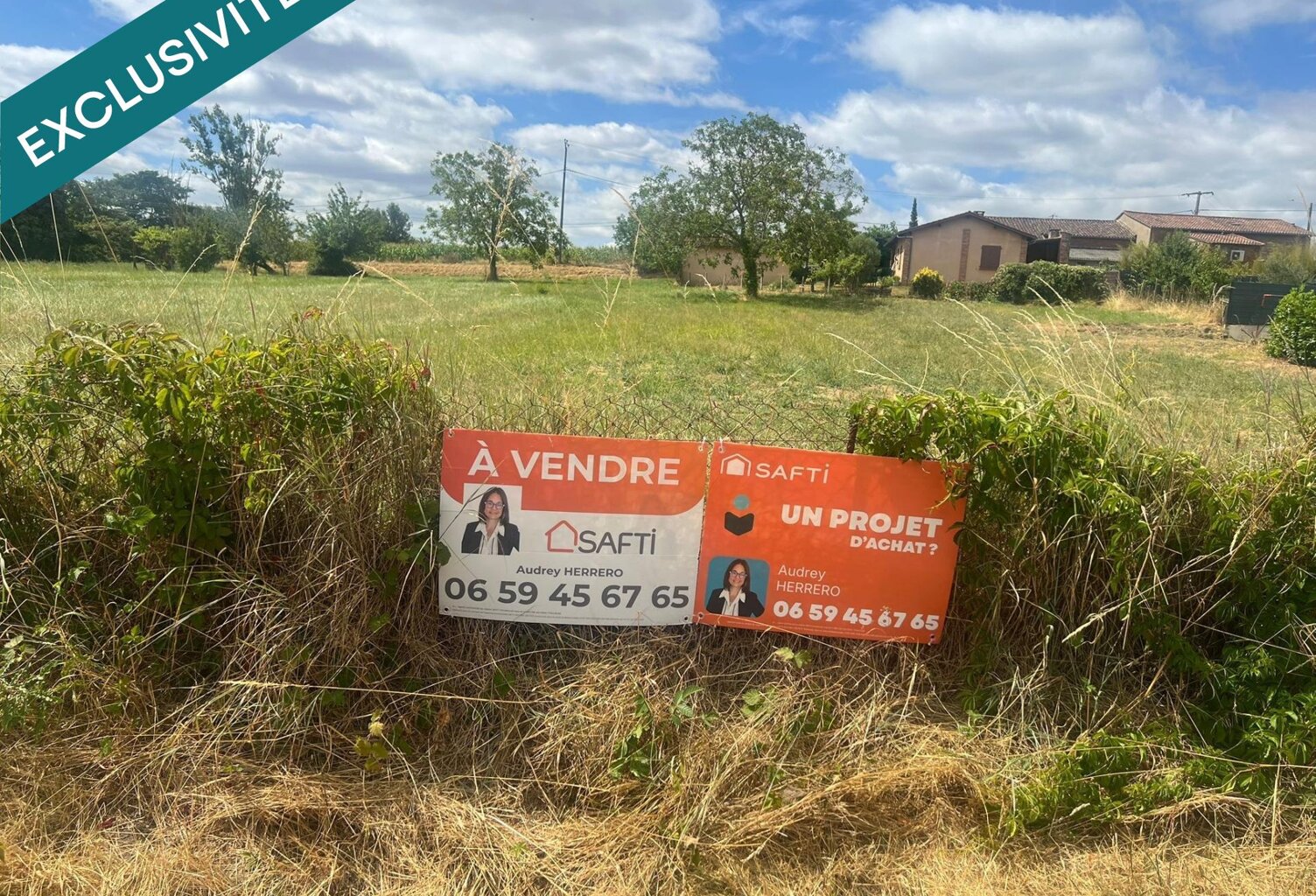 Terrain à bâtir d'environ 900m2 non viabilisé - PECHBONNIEU — photo 1