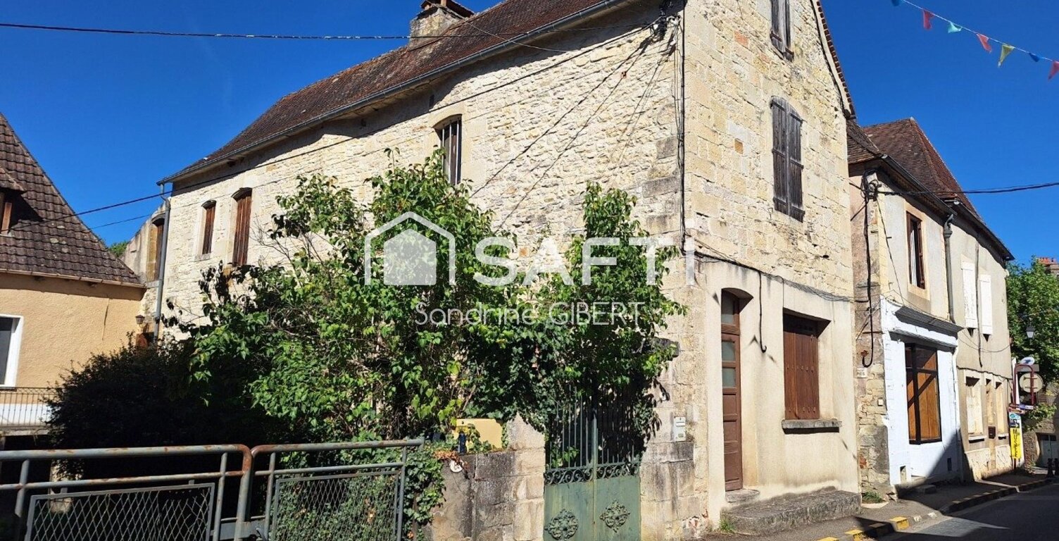 Salviac - Maison de ville en pierre à rénover avec terrasse et jardin — photo 1