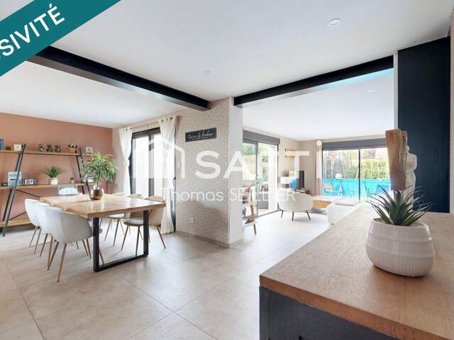 Maison familiale de 114 m²  3 chambres  Jardin exposé Sud-Ouest  Garage — photo du bien
