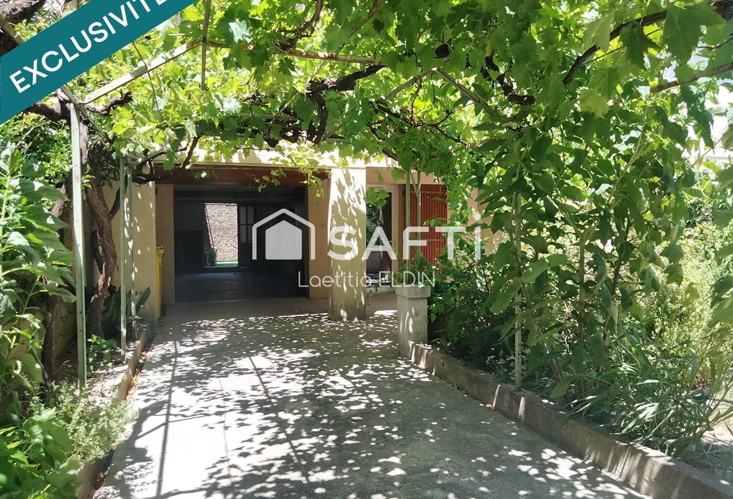 Saint-Ruf : Maison spacieuse, jardin, garage, cour — photo 1