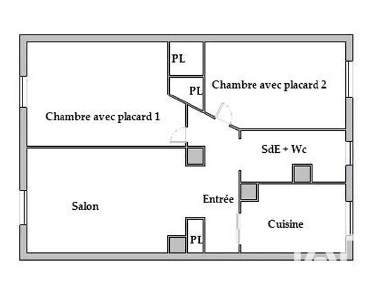 Vente Appartement 3 pièces — photo 1