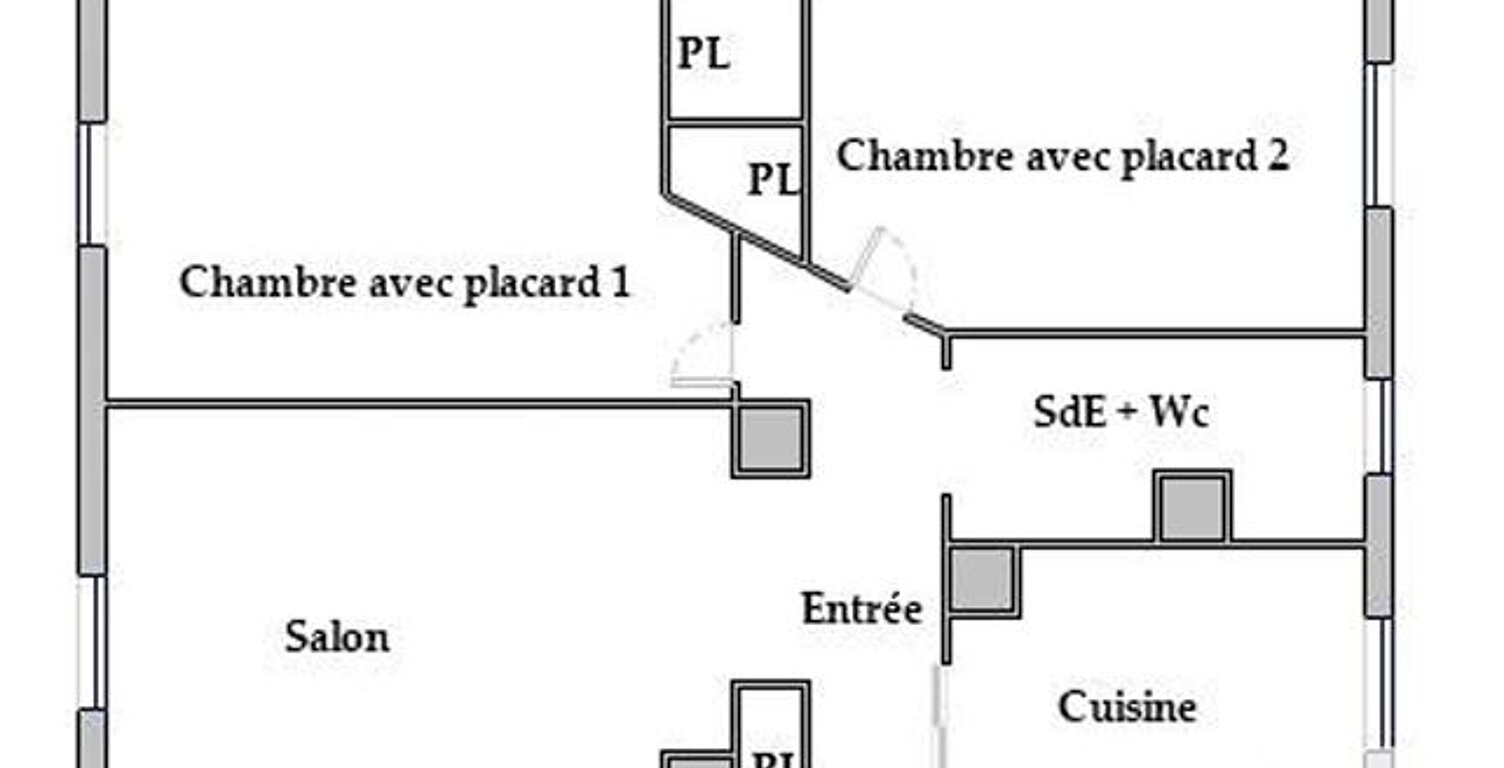 Vente Appartement 3 pièces — photo 1