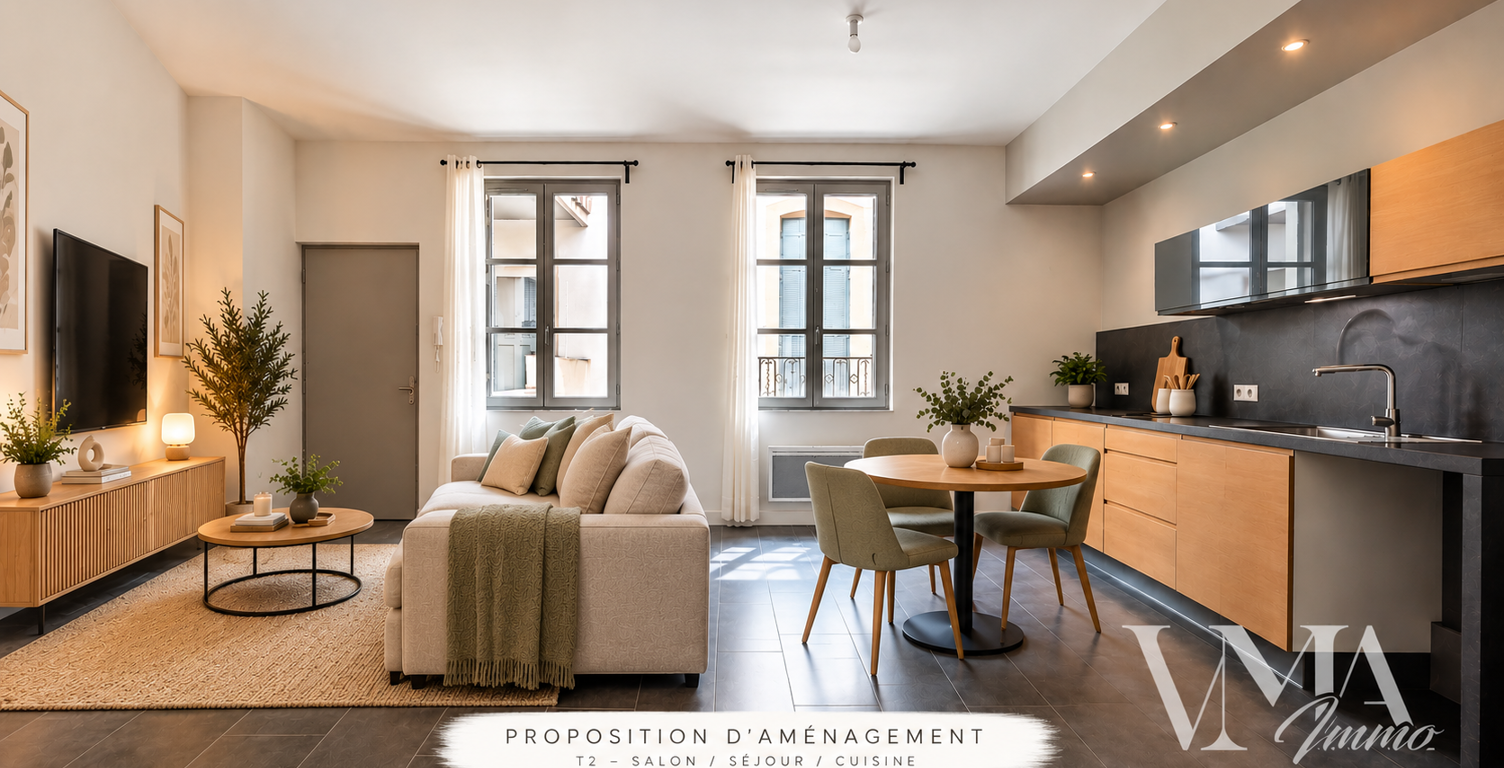 MONTPELLIER CENTRE   T2 50 M2   BALCON   EMPLACEMENT IDÉAL É — photo 1