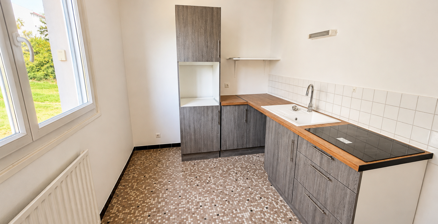 F3 avec GARAGE, PARKING et CAVE - MONTAUD — photo 1