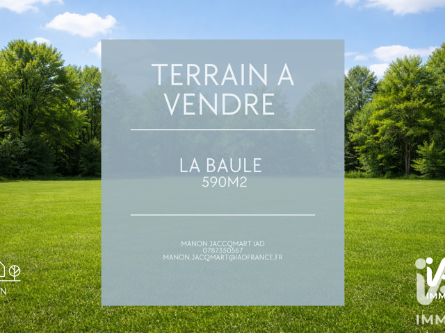 Vente Terrain à bâtir 590 m&sup2; — photo du bien